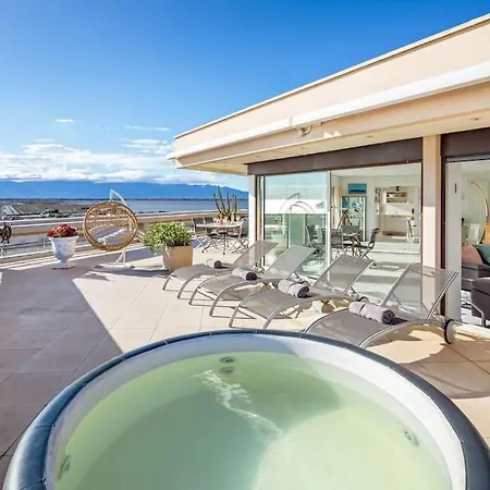 דירה Le Penthouse Du Roussillon